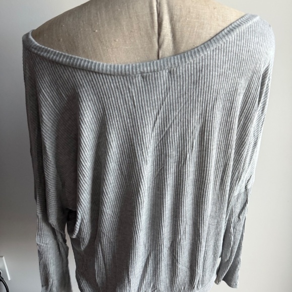 Eberjey Sleep Shirt in Grey Size Medium - Picture 3 of 4